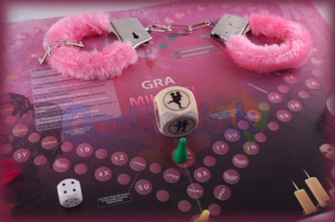 Planszowa gra miłości erotyczna dla par kajdanki