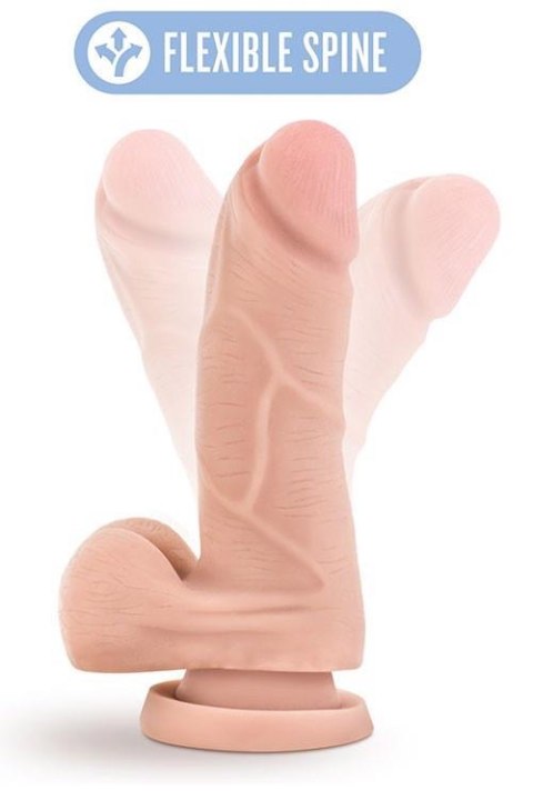 Dildo-au naturel 5.5inch mighty mike beige