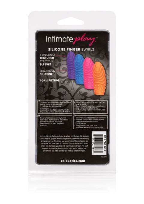 Stymulator-Silicone Finger Swirls
