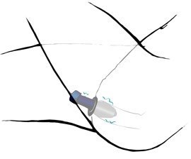 Otwarty korek analny plug tunel sex zatyczka 10cm