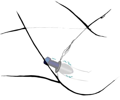 Otwarty korek analny plug tunel sex zatyczka 10cm