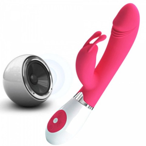 Królik wibrator głosowe sterowanie 30 trybów 21cm