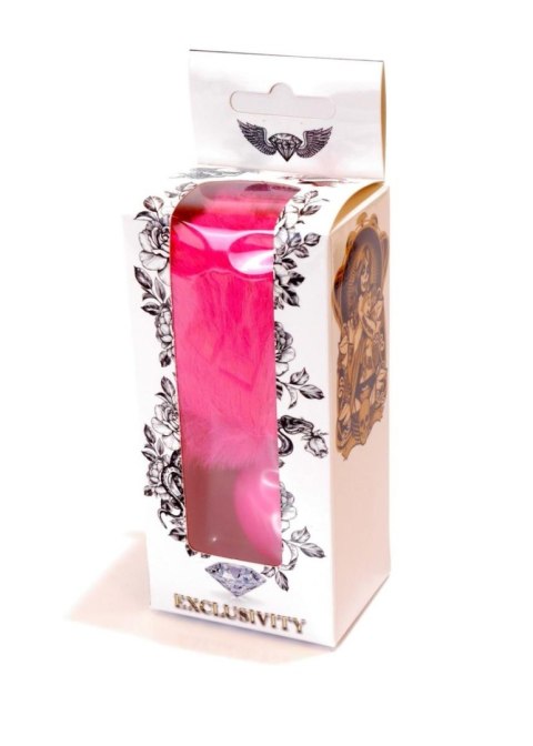 Ogonek króliczy korek analny plug ozdobny mały 6cm