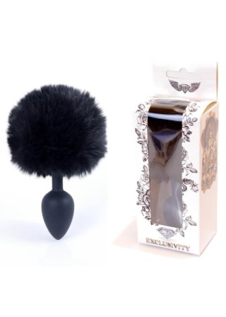 Ogonek króliczy korek analny plug ozdobny mały 6cm