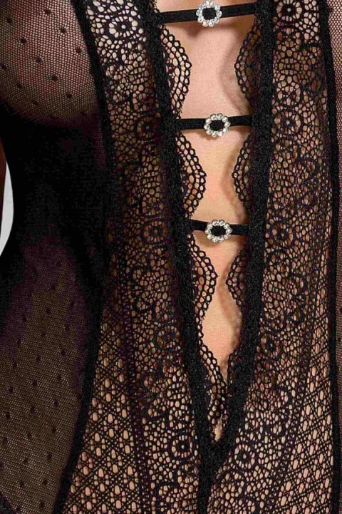 Bielizna-CLARISSE BODY black XXL/XXXL - Casmir