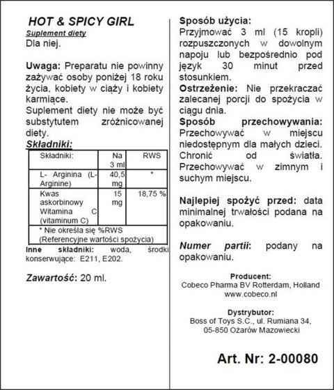 Krople dla kobiet podniecają zwiększają ochotę sex