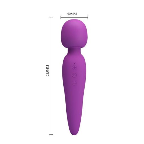 Masażer łechtaczki sex różdżka mocna ładowana 21cm
