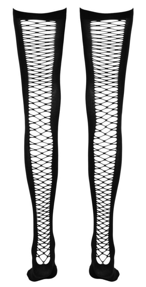 Pończochy zakolanówki erotyczne sznurowanie m/l