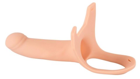 Strap-on dildo przedłużenie penisa elastyczne 26cm