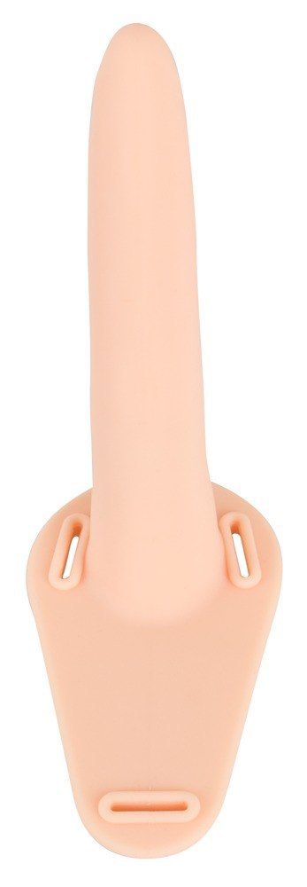 Wibrator strap-on uprząż paski 10 trybów 15cm sex