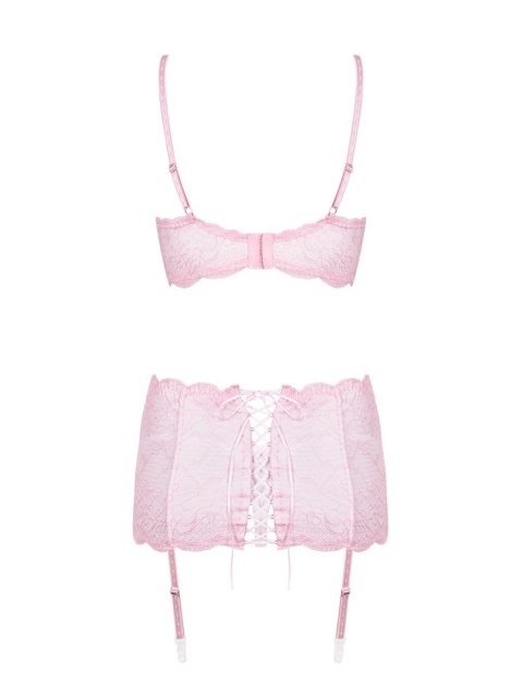 Erotyczny komplet pas stanik stringi obsessive l/xl