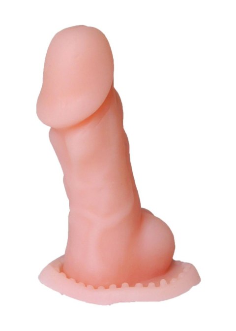 Rozciągliwa nakładka przedłużka penisa wibrujaca