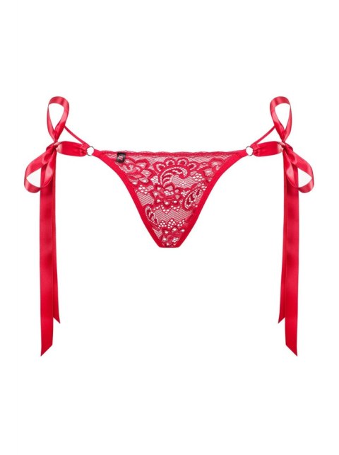 Stringi erotyczne czerwone sex kokarda lovlea l/xl