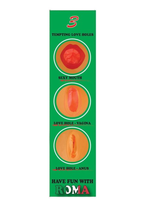 Nadmuchiwana lalka realistyczna twarz osiemnastka