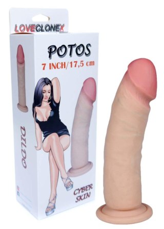Realistyczny naturalny penis dildo z cyberskóry 20
