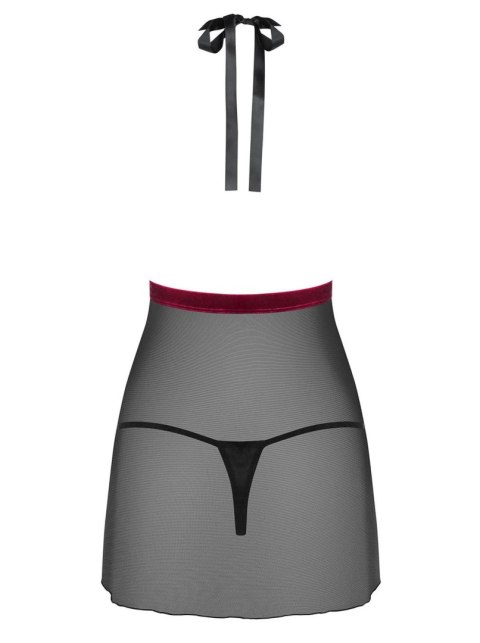 Koronkowa koszulka stringi sex komplet rossita s/m