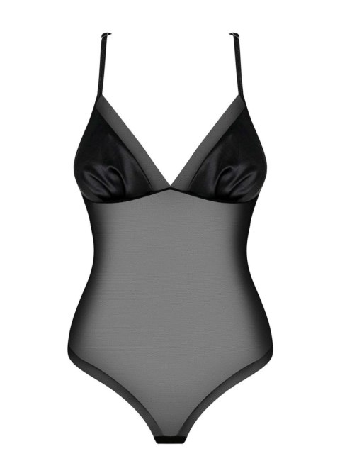 Erotyczne czarne body z siateczki sex alifini s/m