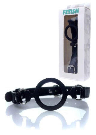 Knebel otwarty kółko pierścień bdsm bondage sex