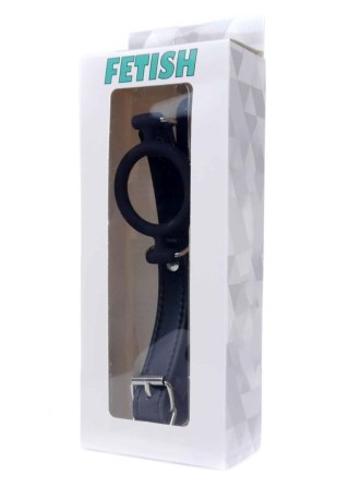 Knebel otwarty kółko pierścień bdsm bondage sex