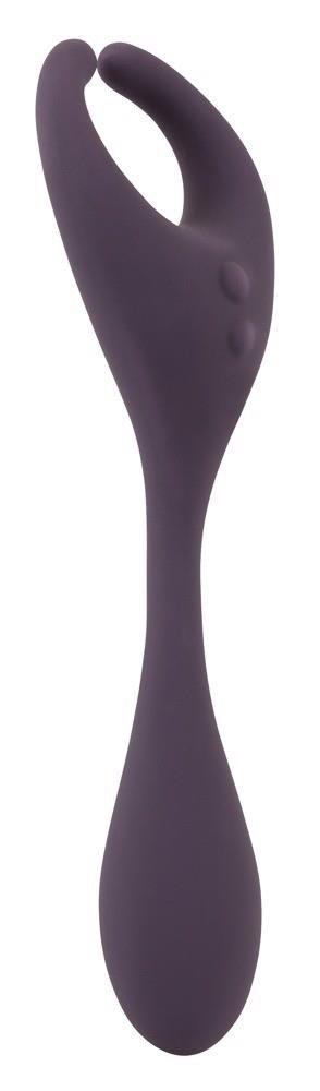 Wibrator stymulator dla par analny waginalny 18cm