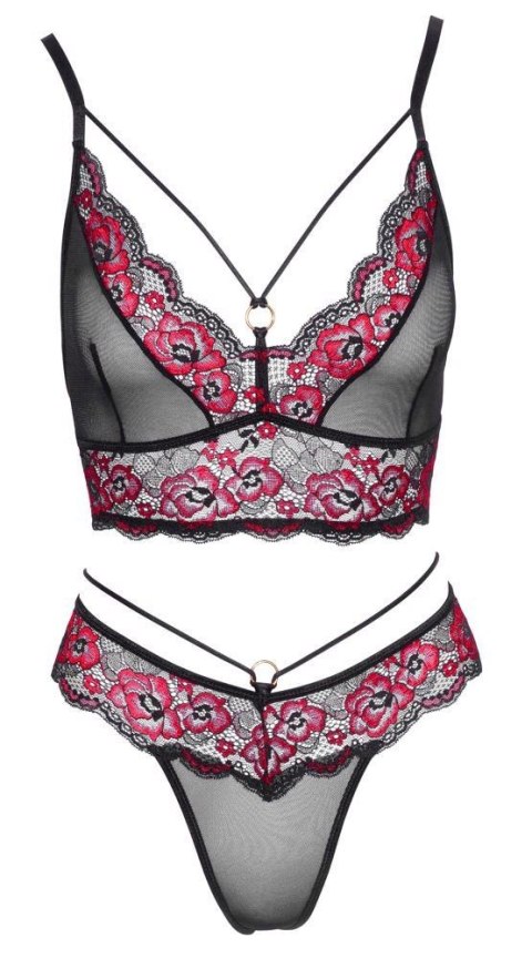 Bra Set black/red M