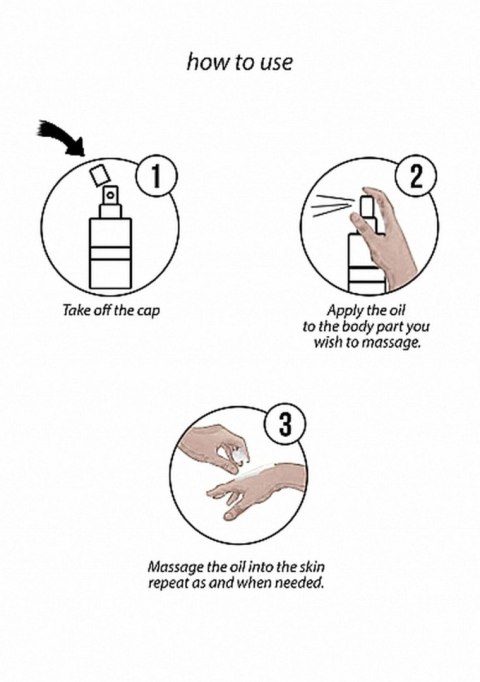 Olejek do masażu gra wstępna wyciąg z konopi 100ml