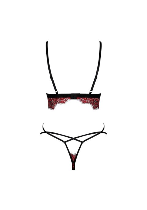 Biustonosz stringi komplet obsessive redessia l/xl