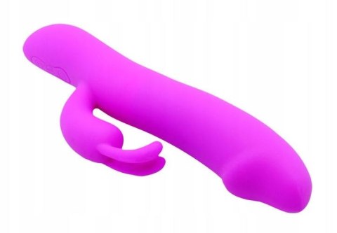 Wibrator króliczek ruch posuwisty 2x7 trybów 20cm