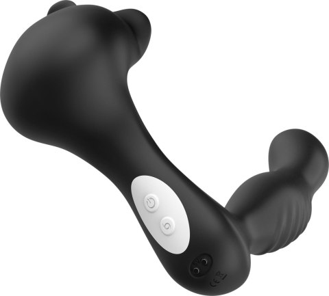 Wibrujący masażer prostaty jąder 2*9 trybów 15cm