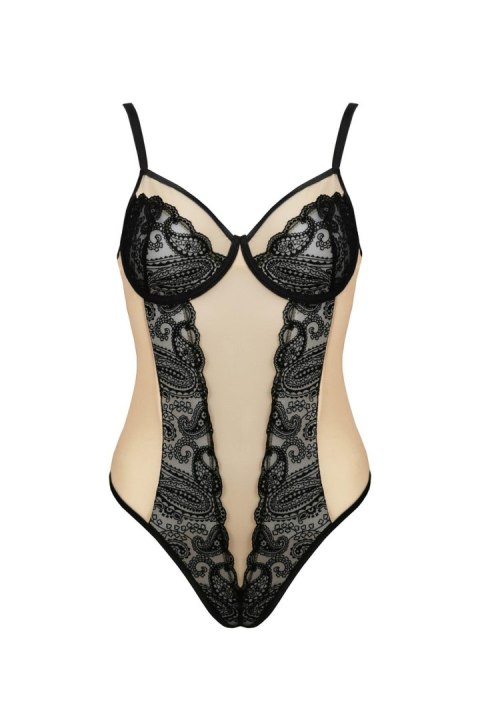 Bielizna-DAISY BODY beige S/M