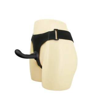 Odczepiany strap-on majtki z zakrzywionym dildo