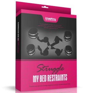 Zestaw kajdanek do krępowania mocne sexowne