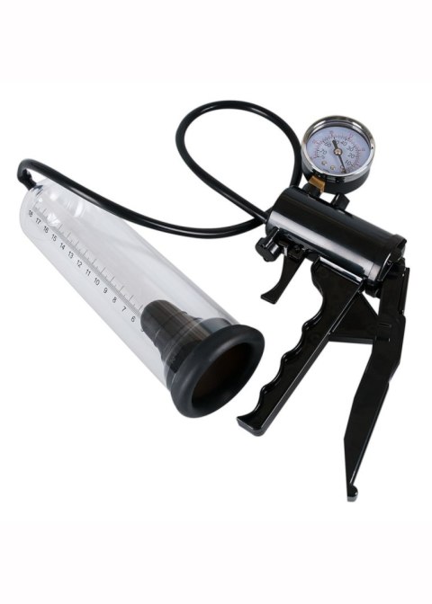 Pompka męska erekcyjna z podziałką manometr skala