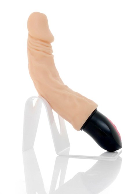 Sex wibrator z kręgosłupem giętki cyberskóra 27cm