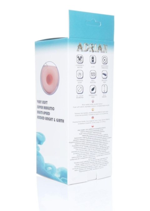 Strapon proteza penisa pusta dildo wibrator 16cm