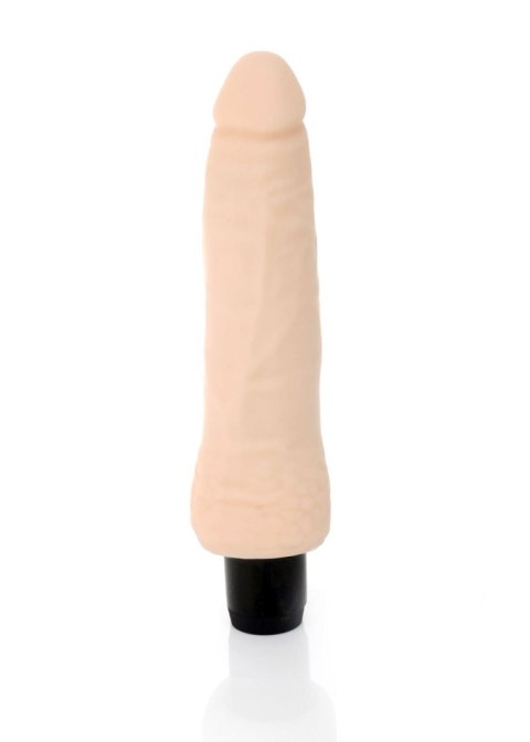 Wibrator realistyczny cyberskóra przyjemny 19cm