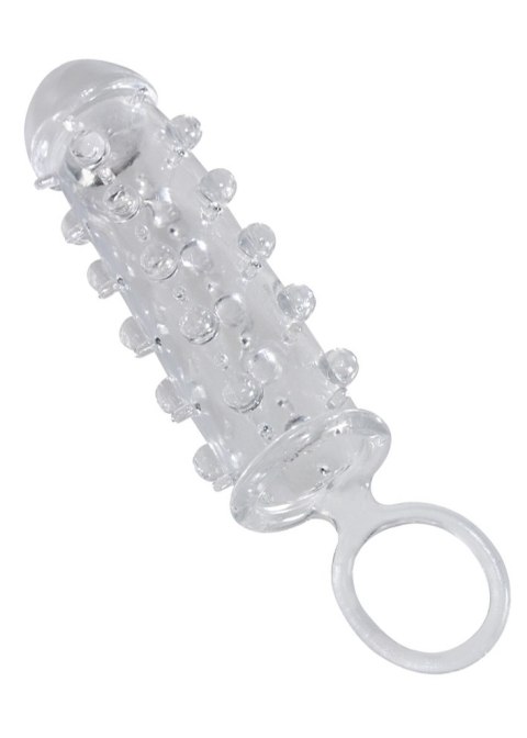 Wydłużająca pogrubiająca nakładka na penisa jądra