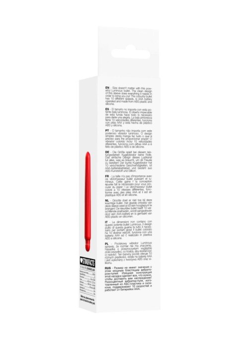 Mini wibrator ze żłobieniami 10 trybów wibracji