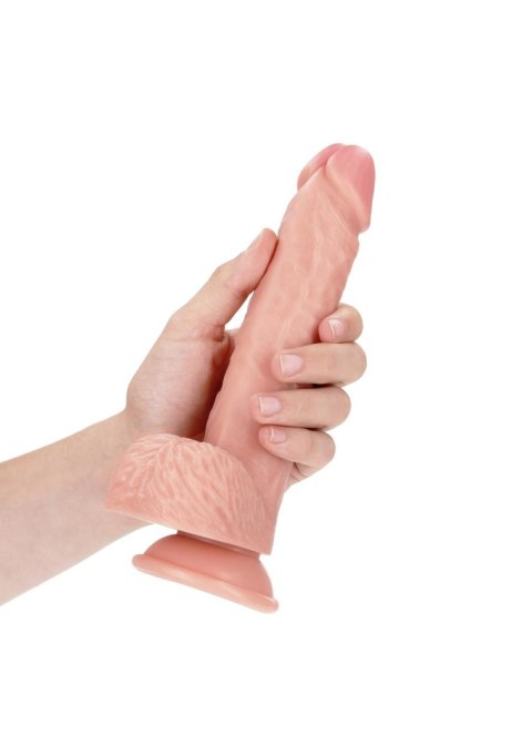 Realistyczne cieliste dildo z przyssawką 23 cm