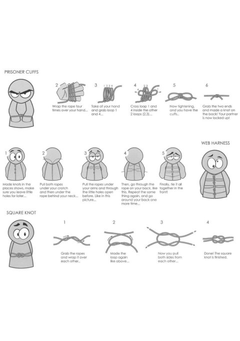 Lina sznur do krępowania bondage BDSm 10 metrów