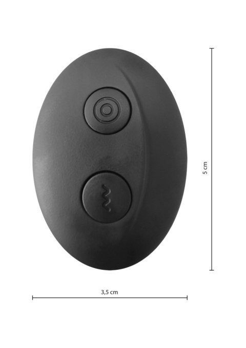 Masażer sex stymulator prostaty 10+5 trybów 12 cm