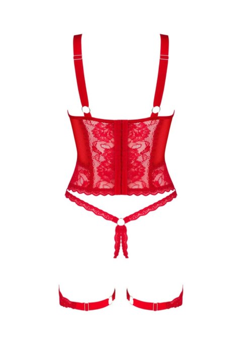 Belovya gorset erotyczny koronkowy sex figi XL/2XL