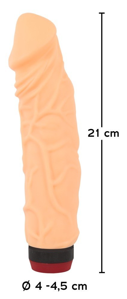 Wibrator duży penis realistyczny członek sex 21cm