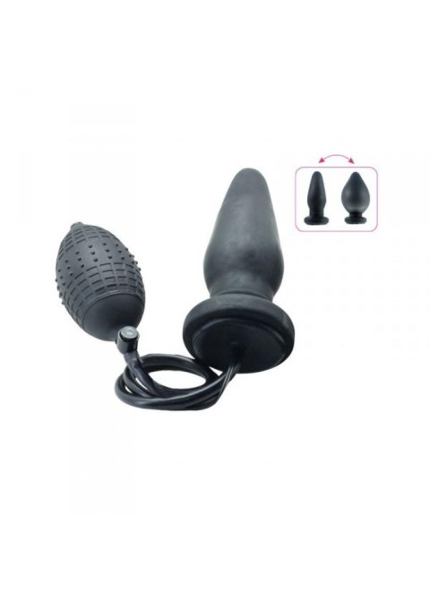 Nadmuchiwany powiększany korek analny balon 14cm