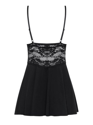 Zalotna koszulka stringi komplet 810-bab-1 s/m