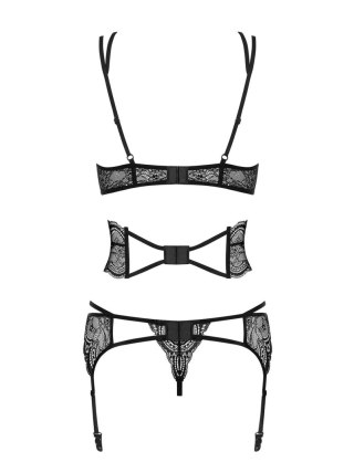 Biustonosz pas stringi sex komplet obsessive s/m