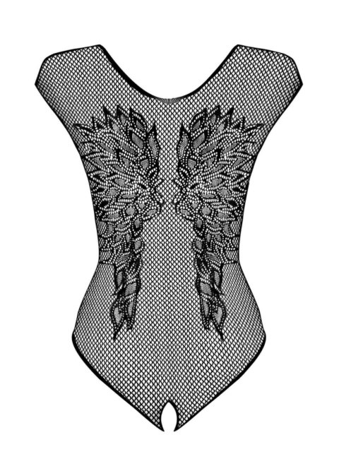 Ozdobne body erotyczna siateczka obsessive xl/xxl