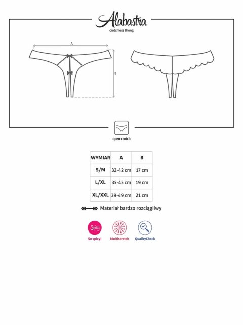 Rozcięte wycięte stringi otwarte sex obsessive lxl