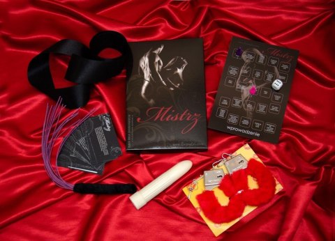 Pejcz kajdanki wibrator i gra erotyczna mistrz